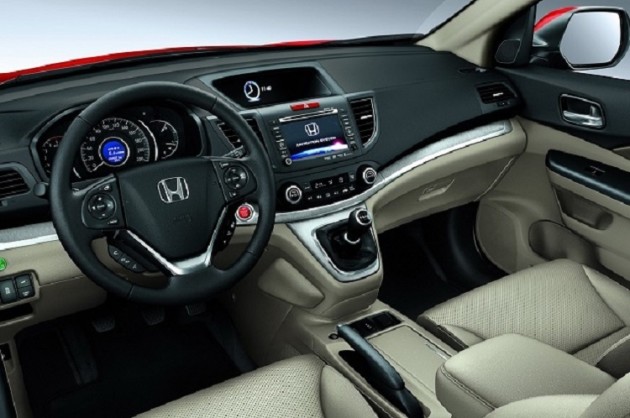2016 Honda CRV interior 630x418 2016 Honda CR V specs and price