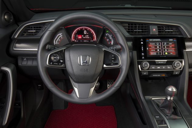 2017 Honda Civic Si interior 3 630x420 2017 Honda Civic Si Specs