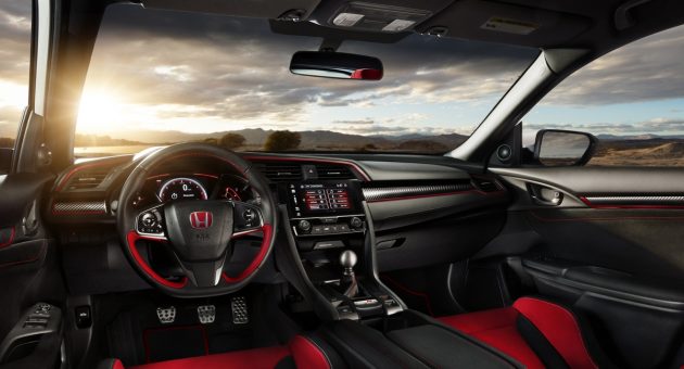 2017 Honda Civic Type R interior 1 630x340 2017 Honda Civic Type R 0 60