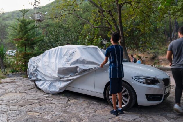 Car cover 630x421 The Advantages of Investing in a High Quality Car Cover