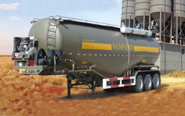 bulk cement tank trailer 630x393 Essential Things to Consider Before Buying A New Cement Tanker Trailer