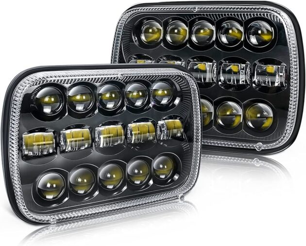 sakeye headlights 630x506 6 Best LED Headlights For Trucks (2024 Top Picks)